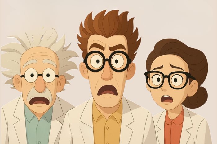 Image taken from the event poster – 3 scientists