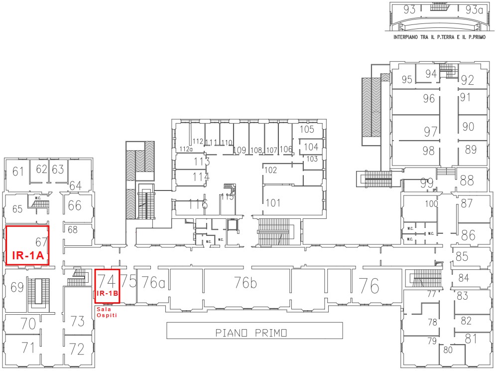 map of first floor