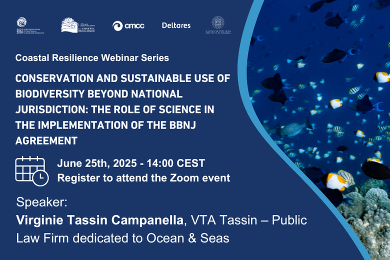 SAVE THE DATE: Coastal Resilience Webinar Series