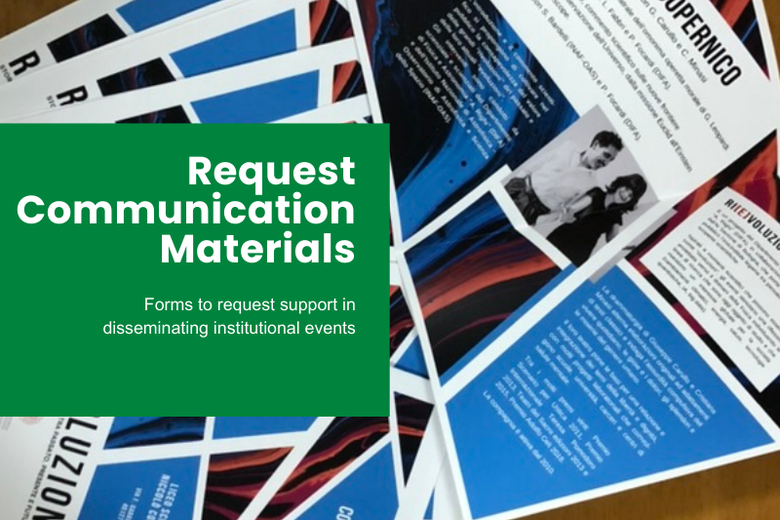 Request Communication materials