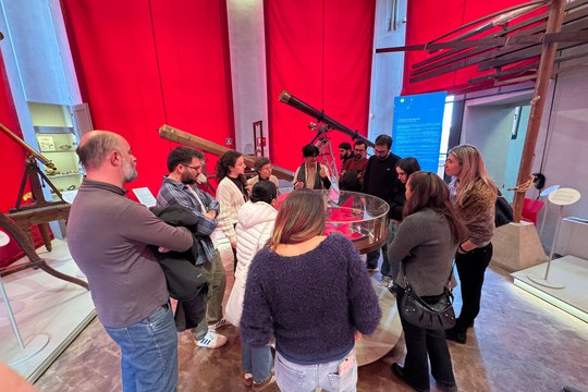 A special visit to the Specola and the Museum of Palazzo Poggi for DIFA staff